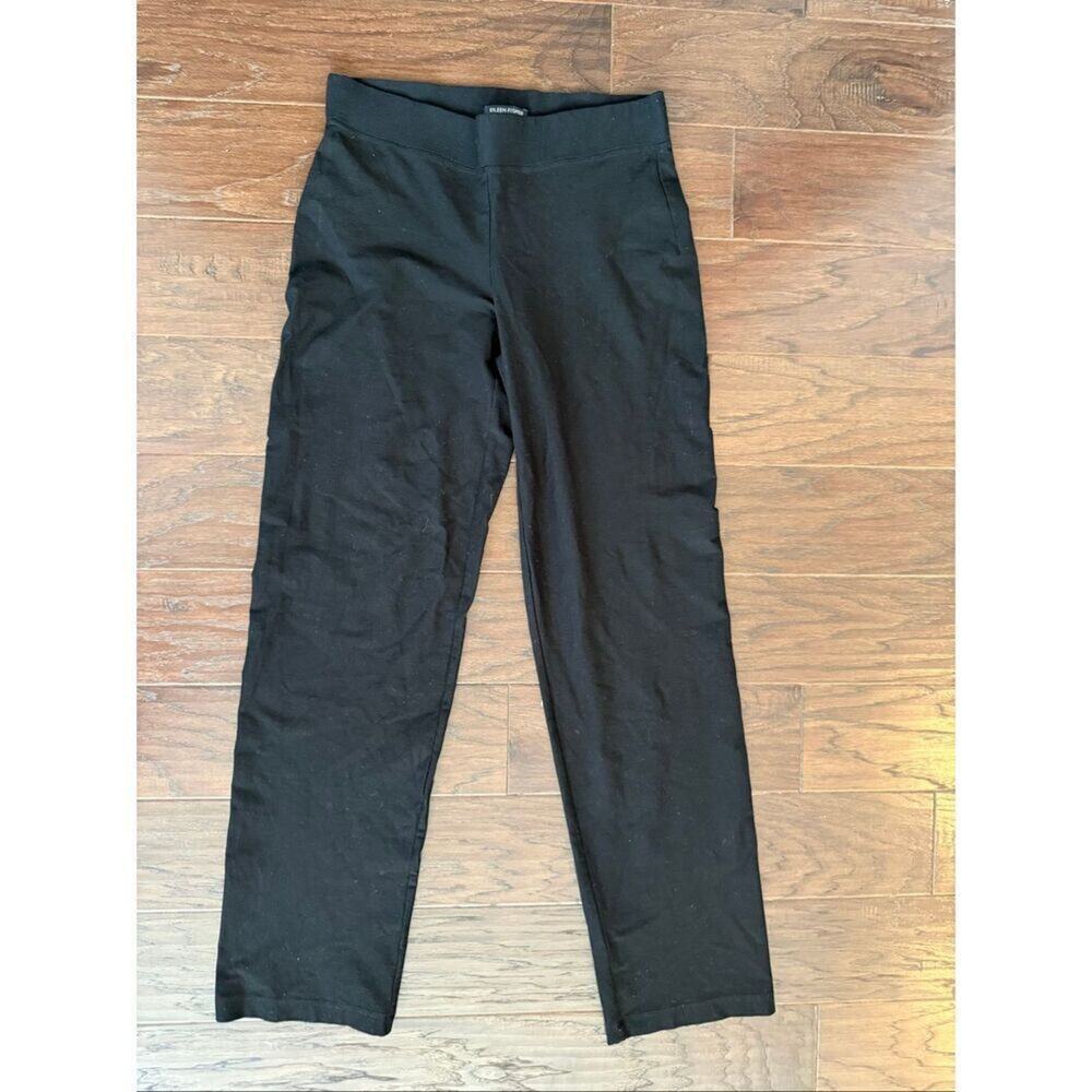 Eileen Fisher Stretch Soft Black Casual Pants XS